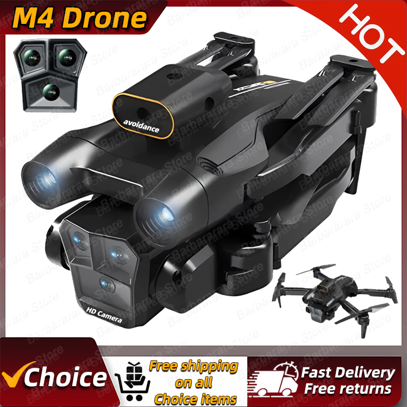 Drone Camera Wide Angle - Nuovo Drone M4 4K Professionale 5G