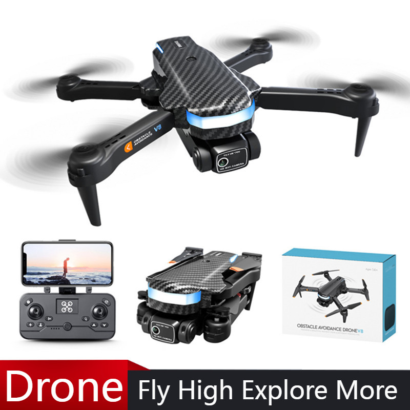 Drone Camera With Gimbal - V8 Drone professionale Mini 8K HD