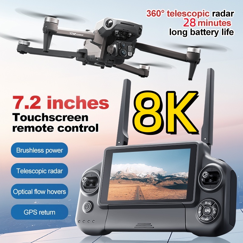 Drone RC con Gimbal a 3 Assi 8 - Drone Camera 4K recensione e prezzo