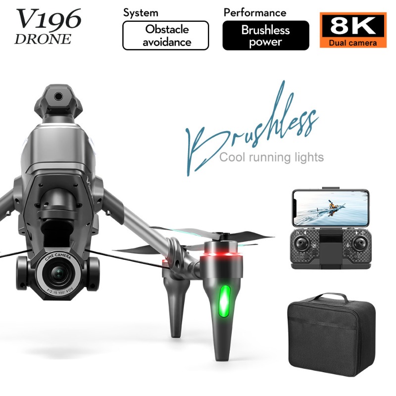 2025 V196 Evitamento automatic - Drone Camera With Gimbal recensione e prezzo